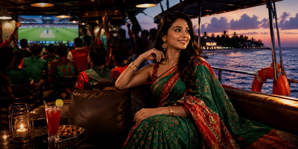 সুন্দরবন সৈকতে জ্যাকপট বাজির একটি মোবাইল স্ক্রিন